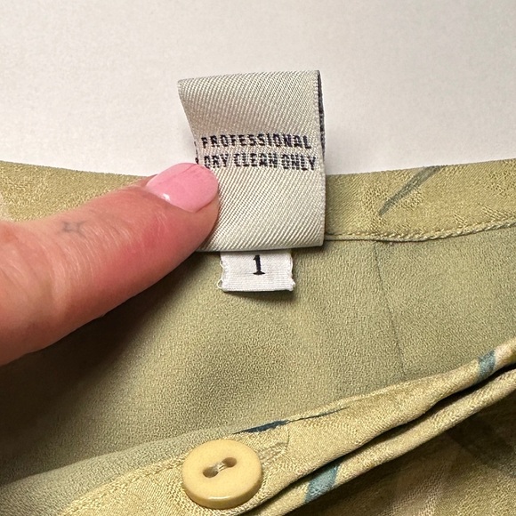 Ann Taylor 100% Silk Wrap MIDI Skirt Size 6 - Picture 7 of 9